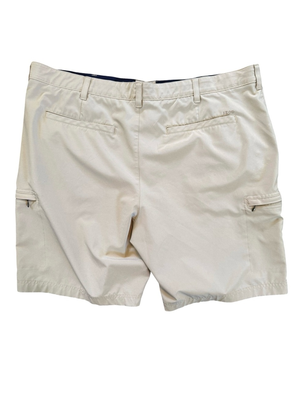 Izod Men's Light Beige Golf Shorts Size 42 - Picture 7 of 9